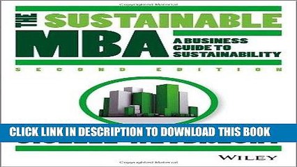 [READ] EBOOK The Sustainable MBA: A Business Guide to Sustainability BEST COLLECTION