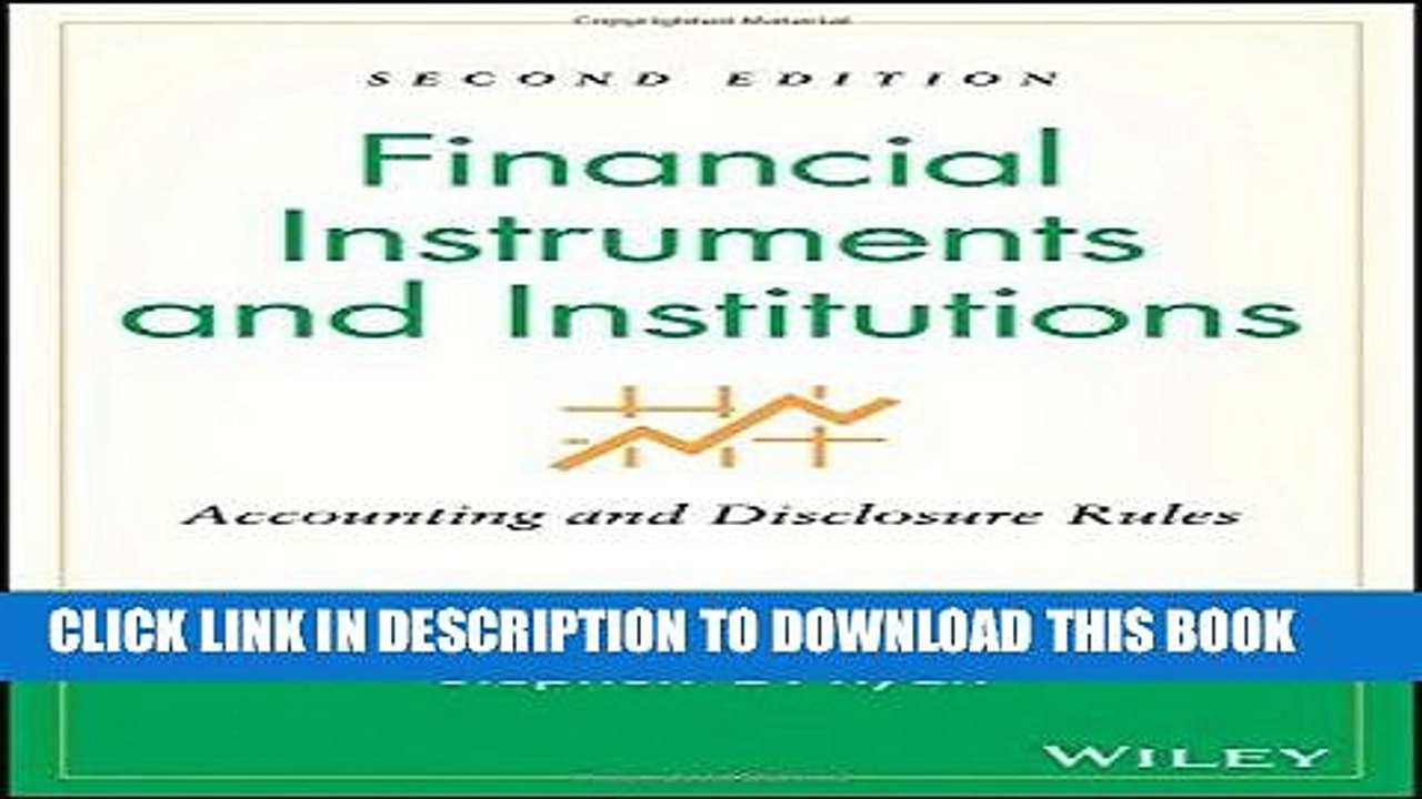 [PDF] Financial Instruments and Institutions: Accounting and Disclosure Rules Full Collection