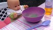 Play With Doll | Baby Doll Feeds On Cereal & Juice | Toy For Kids