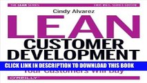 [PDF] Lean Customer Development: Building Products Your Customers Will Buy Full Online