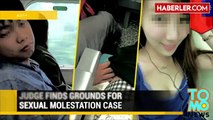 Trende Uyuma Taklidi Yapan Adam Yanındaki Kızı Taciz Ederken Yakalandı