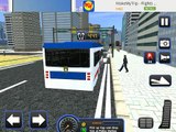 Police Bus Staff Duty Transport 3D - New York City Police Department Pic & Drop Sim iOS Gameplay