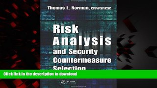 Buy books  Risk Analysis and Security Countermeasure Selection