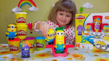 下载视频: ✔ Музыкальные миньоны игрушки распаковка Видео для детей Minions toys Unboxing Play-Doh set toys