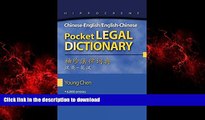 liberty books  Chinese-English/English-Chinese Pocket Legal Dictionary (Chinese Edition) online