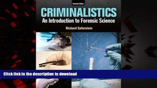 Buy book  Criminalistics: An Introduction to Forensic Science with MyCJLab -- Access Card