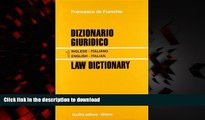 liberty book  Dizionario giuridico =: Law dictionary (Italian Edition) online