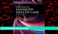 Buy book  Essentials Of Managed Health Care (Essentials of Managed Care) online