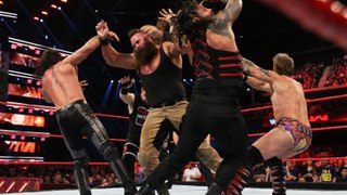 Braun Strowman vs. Chris Jericho vs. Kevin Owens vs. Roman Reigns vs. Seth Rollins - WWE Raw 11-7-16