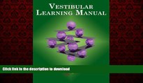 Read book  Vestibular Learning Manual (Core Clinical Concepts in Audiology) online
