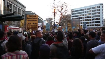 ABD'de Trump Karşıtı Gösteriler - San Francısco