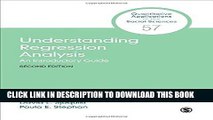 Read Now Understanding Regression Analysis: An Introductory Guide (Quantitative Applications in