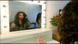 Conchita Wurst - backstage 'It takes two' november 2016