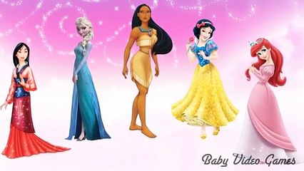 Frozen Disney Princess !! Kids Songs Nursery Rhymes Songs for Girls Children