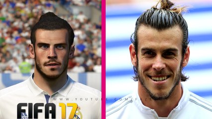 FIFA 17 Vs Reality Real Madrid Players Faces Comparison   Fazeli
