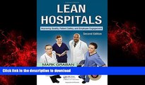 Read book  Lean Hospitals: Improving Quality, Patient Safety, and Employee Engagement, Second