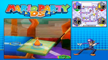 Mario Party DS - Story Mode - Part 44 - Toadettes Music Room (2/2) (Waluigi) [NDS]