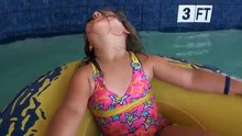 Kids Swimming in The Pool Underwater - Girls Beach Fun - Broken iPhone