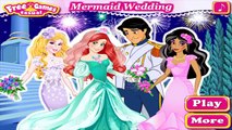Disney Games Princess Ariel Mermaid Wedding Dress Up