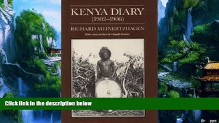 Best Buy Deals  Kenya Diary (1902-1906)  Best Seller Books Most Wanted