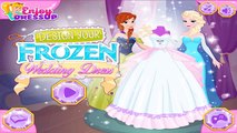 Disney Frozen Princess Elsa and Anna Wedding Dress Frozen Games