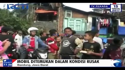 Begini Kondisi Mobil yang Terseret Banjir di Bandung