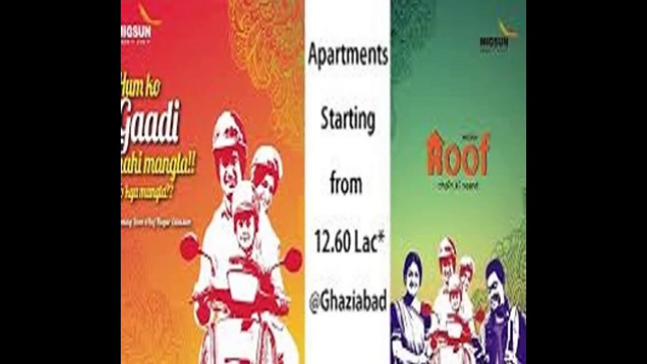 Migsun Roof residential flats Ghaziabad