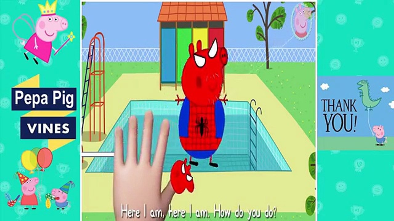 Peppa Pig Vines | Peppa Pig Suzy Sheep The Smoke Finger Family Nursery Rhymes Lyrics