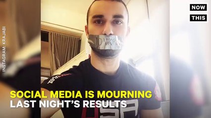 People on social media are in mourning after Donald J. Trump's victory