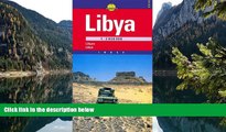 Big Deals  Libya Road   Travel Map by Cartographia (World Travel Maps)  Most Wanted