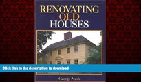 Best books  Renovating Old Houses (