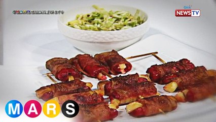 Mars Masarap: Sausage Sugar Bacon with Cabbage Slaw