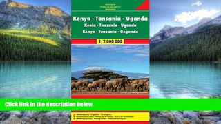 Best Buy Deals  Kenya / Tanzania / Uganda FB 1:2M 2013 (English, French and German Edition)  Full