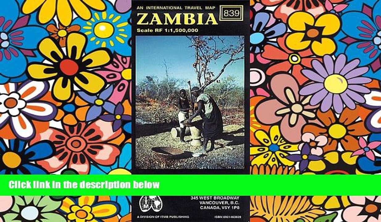 Ebook Best Deals  Zambia Map (Travel Reference Map)  Full Ebook