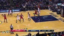 Myles Turner Blocks Robin Lopez's Dunk Attempt | Bulls vs Pacers | Nov 5, 2016 | 2016-17 NBA Season