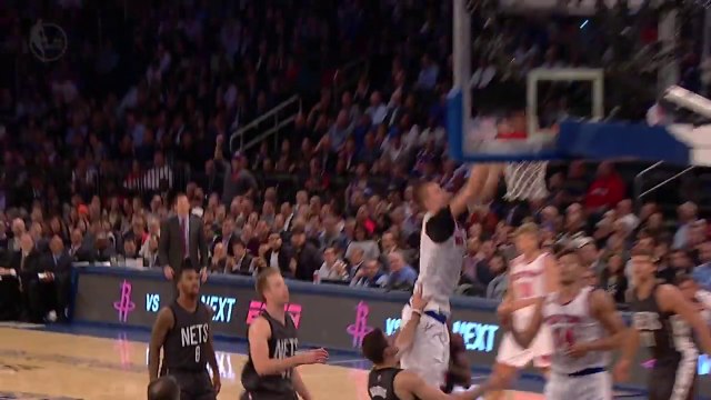 Kristaps Porzingis est PARTOUT !