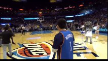 Fan wins $20,000 from a Halfcourt Shot | Timberwolves vs Thunder | Nov 5, 2016 | 2016-17 NBA Season