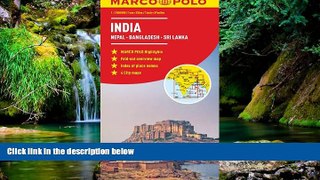 Must Have  India, Nepal, Bhutan, Bangladesh, Sri Lanka Marco Polo Map (Marco Polo Maps)  Full Ebook