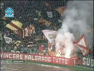 19.03.1996 - 1995-1996 UEFA Cup Quarter Final 2nd Leg AS Roma 3-1 SK Slavia Prag (After Extra Time)