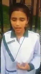 Little Cute School Girl Singing a Mann Mayal OST Title song Such An Outstanding Voice