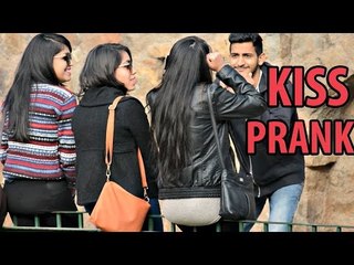 Getting Kisses From Girls Without Talking | Prank in India by AVRprankTV