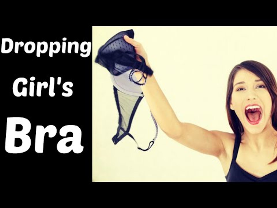 Dropping Girl's BRA in Boys Bathroom Prank | AVRprankTV