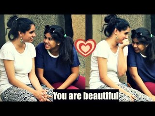 "YOU ARE BEAUTIFUL" | Girls Adorable Reaction | AVRprankTV