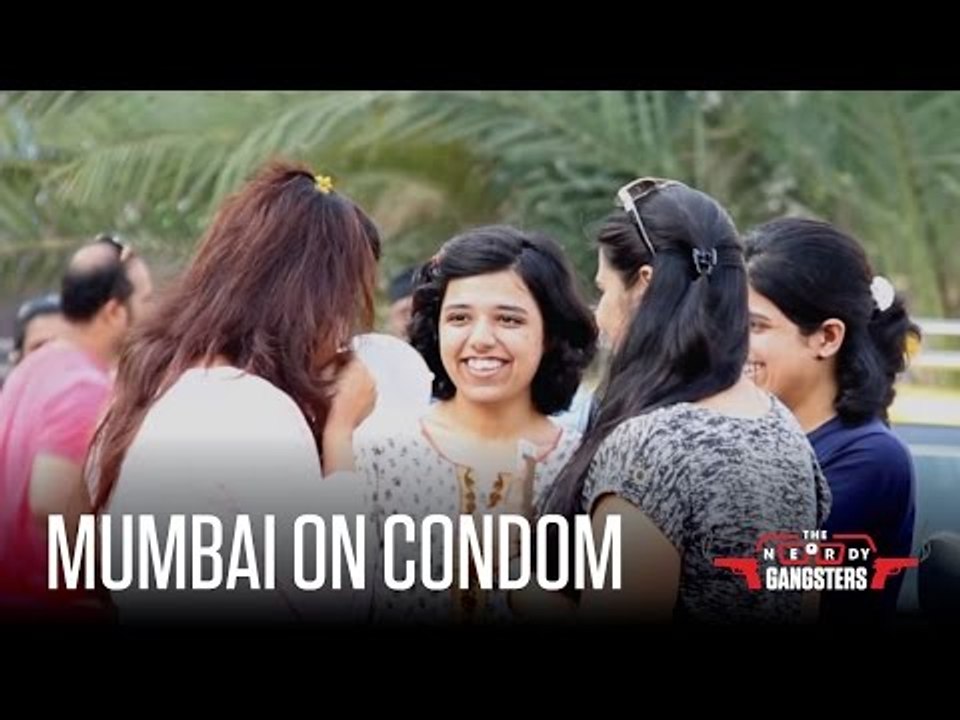Girl Asking Strangers To Blow Condom On Street - The Nerdy Gangsters