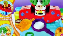 Play Doh Fuzzy Pet Salon Playdough Cat and Dog Disney Frozen Hello Kitty Mascotas Plastilina