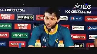 Best reporting by indian media on Shahid afridi