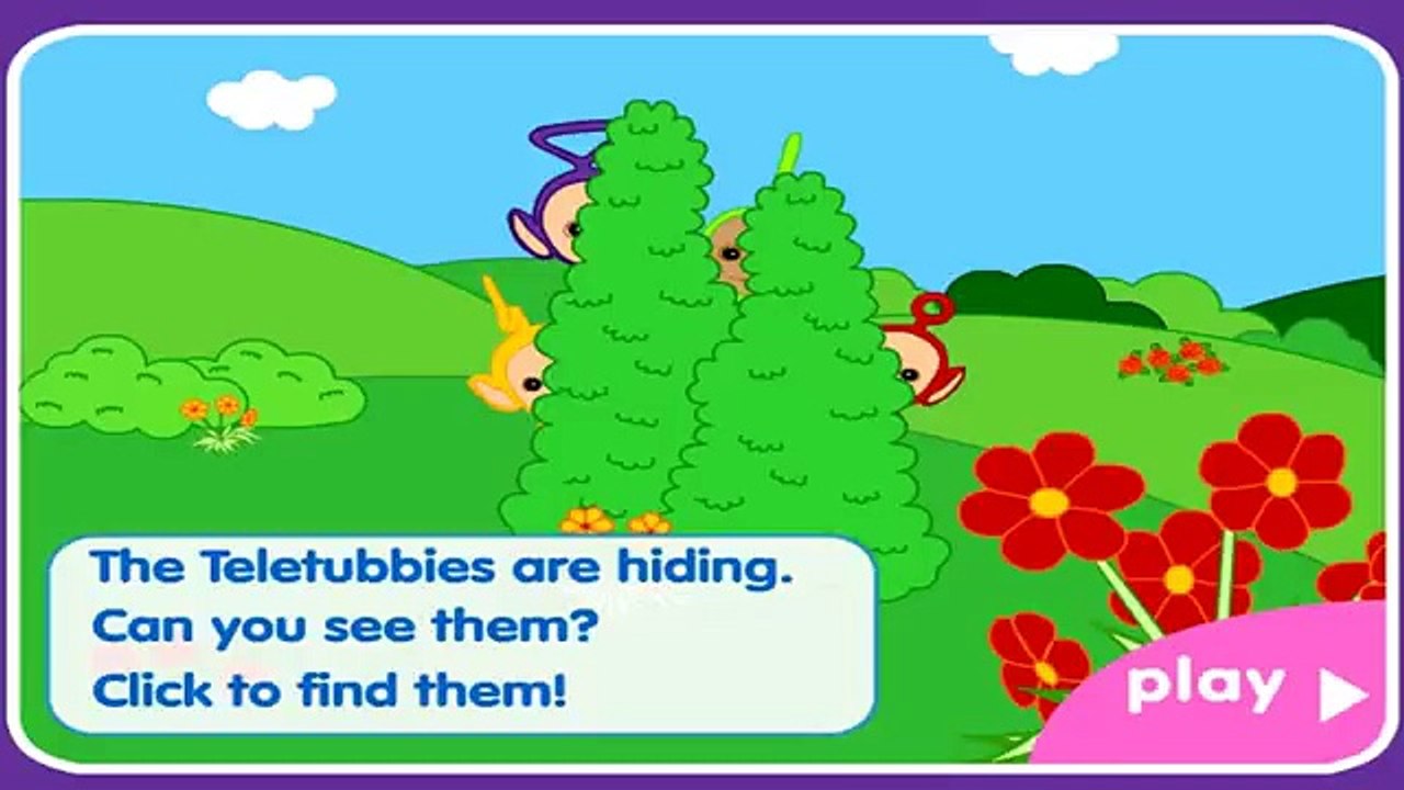 Teletubbies Hide and Seek Game - teletubbies creating games - Games For Kids