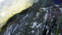 L'impressionnante descente des Alpes en Speed Flying par Jamie Lee