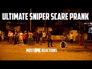 Ultimate Sniper Scare Prank In India - Epic Reactions Captured! - iDiOTUBE