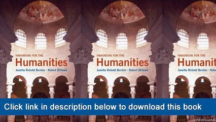 ]]]]]>>>>>(eBooks) Handbook For The Humanities